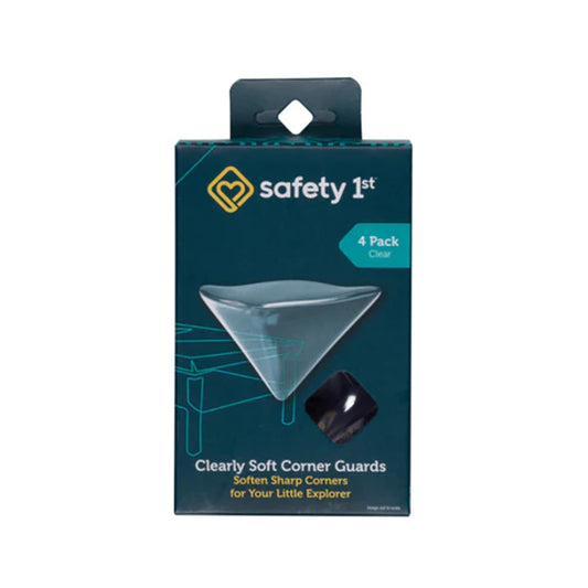 Safety 1st Clearly Soft Corner Guards 4 Pack Color Soften Sharp Corners for Your Little Explorer