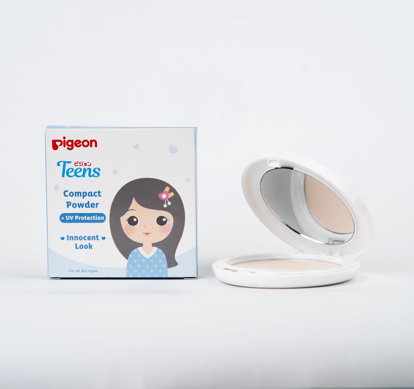 Pigeon Teens Compact Powder + UV Beige