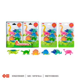 LAZY STAR TPR Eraser(dino animal eraser design)