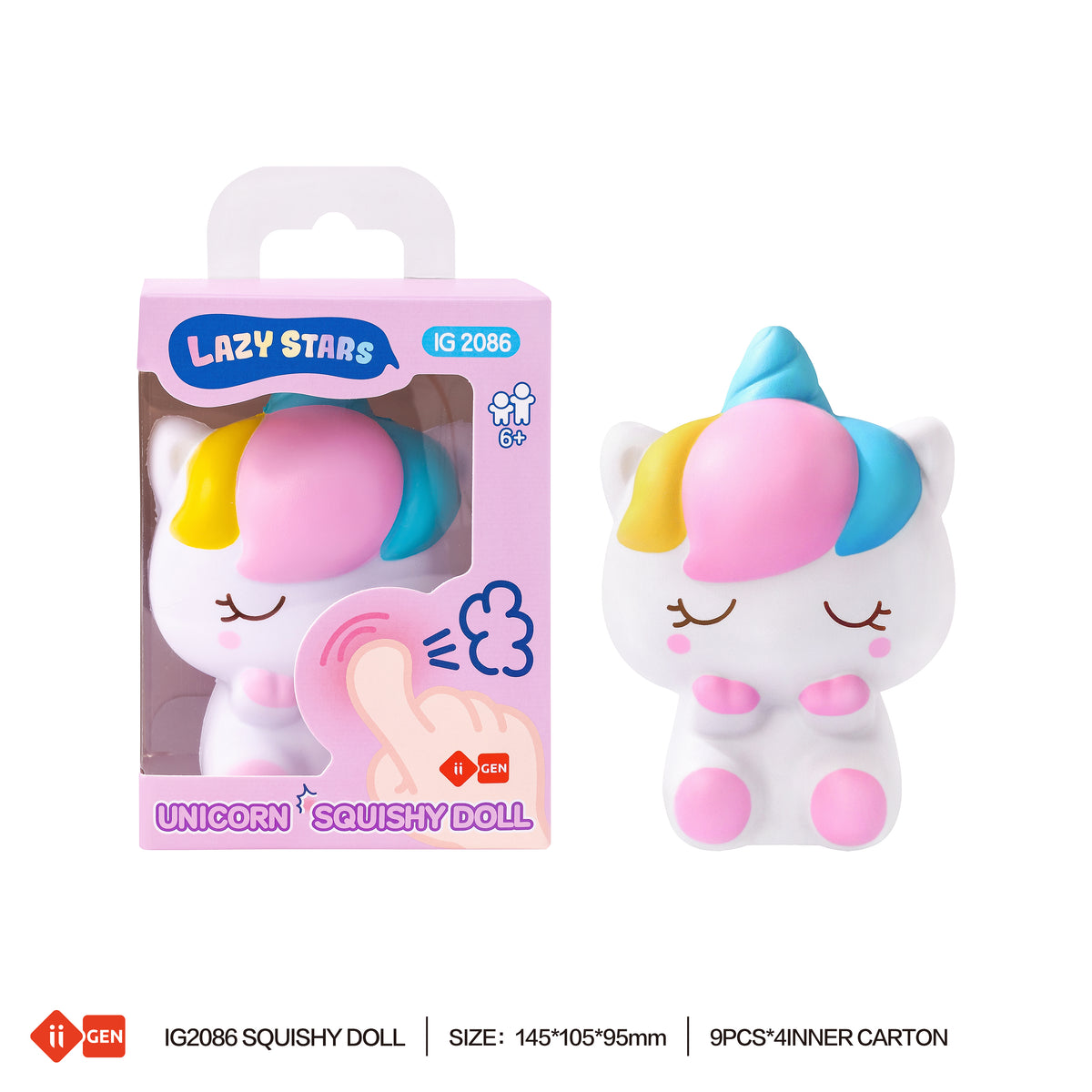 LAZY STAR Squishy doll 1 pc only