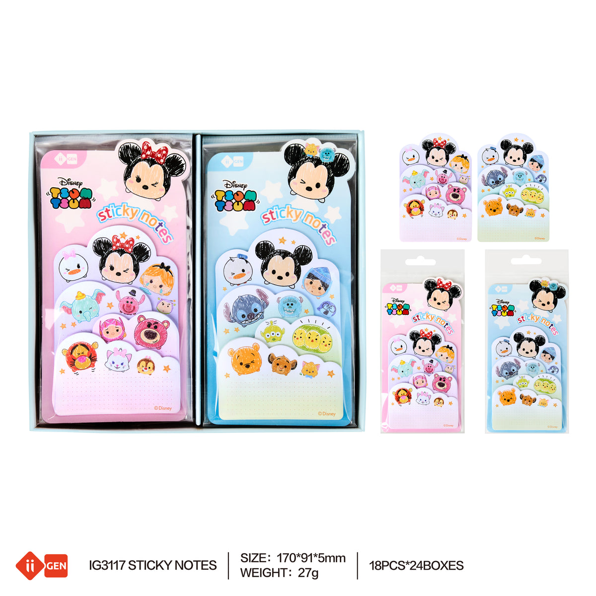 Tsum Tsum Notepad 1 pc only