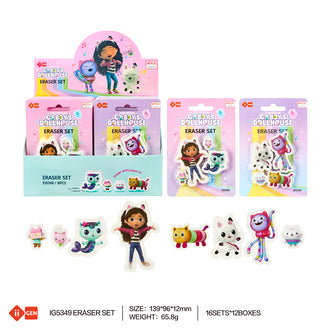 GABBY Party eraser 1 set