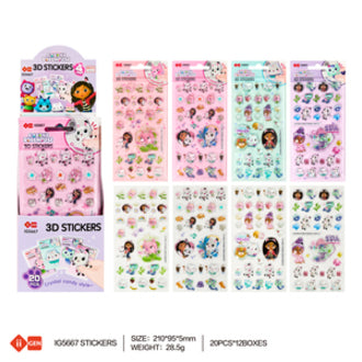 GABBY Stickers 1 set only