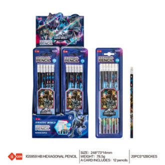 JURASSIC HB Hexagonal pencil 1 pc only