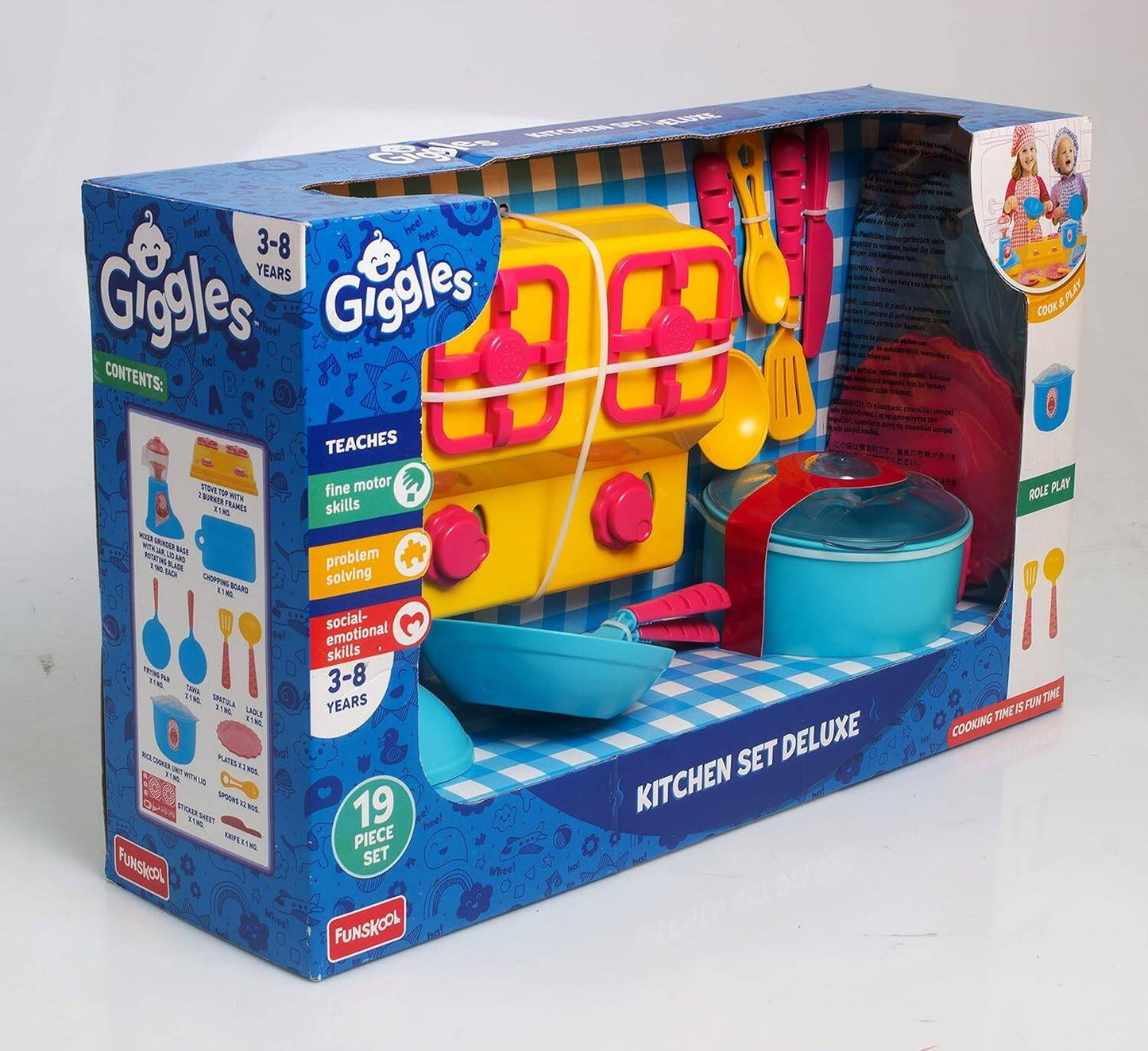 GIGGLES KITCHEN SET DELUXE