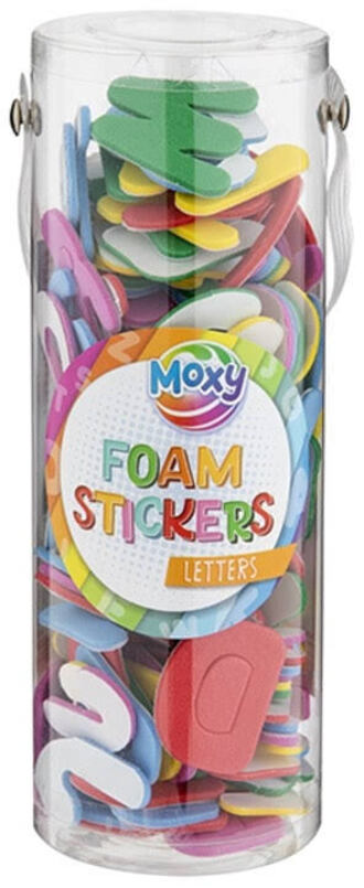 MOXY FOAM STICKERS, LETTERS