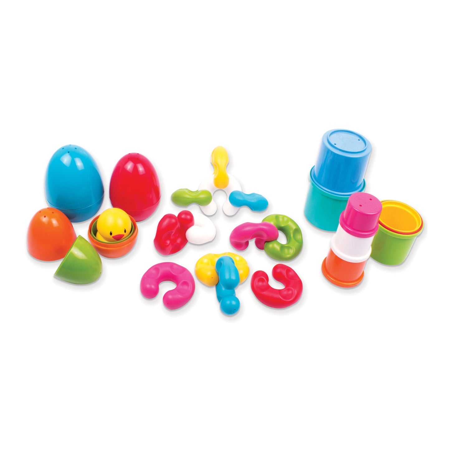 GIGGLES LINK STACK & NEST TOY SET