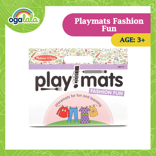 Melissa & Doug Playmats Fashion Fun