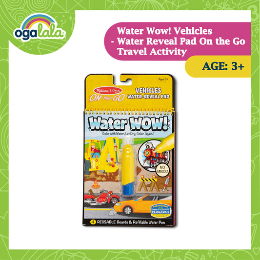 MELISSA & DOUG Water Wow Vehicles