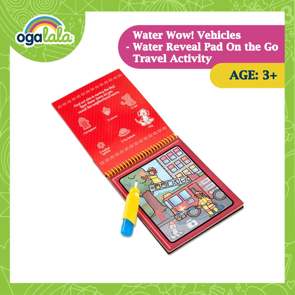 MELISSA & DOUG Water Wow Vehicles