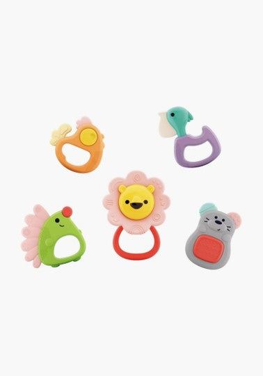 HOLA Forest Baby Teether (5 models assorted/5 pcs in box)