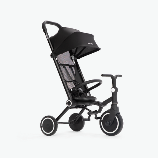 Smartrike Wonder+Storm 3-Wheel Stroller, Compact Folding, Patended one-handed steering, Carry-on