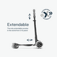 SmarTrike Xtend Scooter ride on - Grey