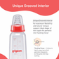 Pigeon Official - PP Slim Neck Standard Feeding Red Bottle Fast Flow, 240ml (L) 9+ Months Twin Pack Anti Colic, No Nipple Confusion, BPA Free, Soft Flexible Nipples, Japan No. 1 Brand