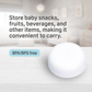 Pigeon Screw-On Lid for Baby Bottle | Leak-Proof Bottle Storage Lid | BPA-Free Japan No. 1 Brand