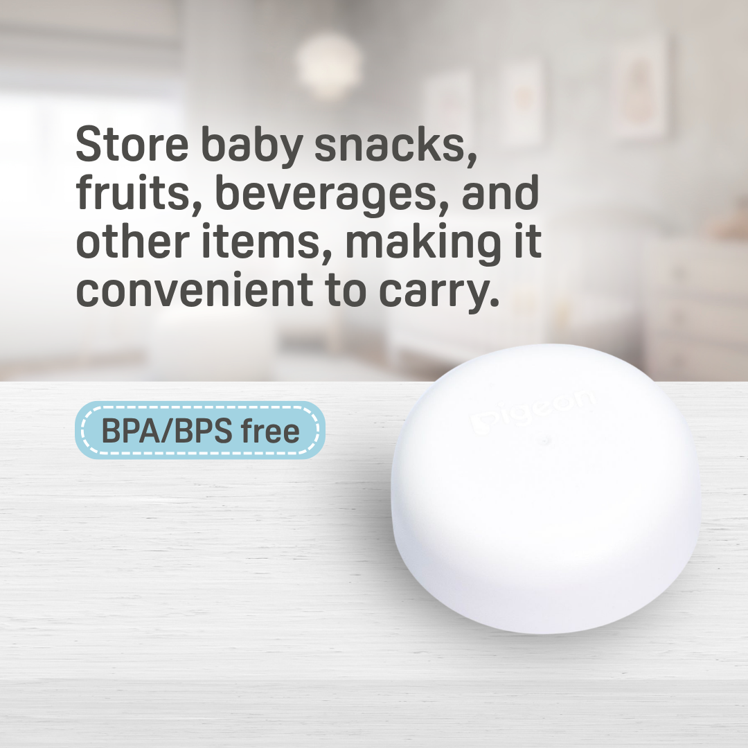 Pigeon Screw-On Lid for Baby Bottle | Leak-Proof Bottle Storage Lid | BPA-Free Japan No. 1 Brand