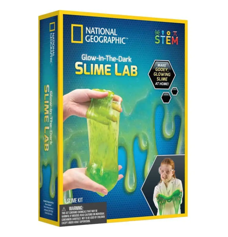 NAT GEO Volcano Kit +Slime Kit +Magnetic Putty