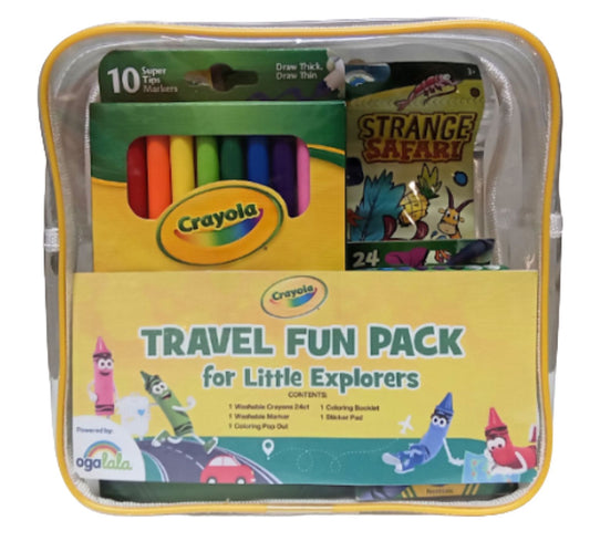 CRAYOLA TRAVEL FUN PACK