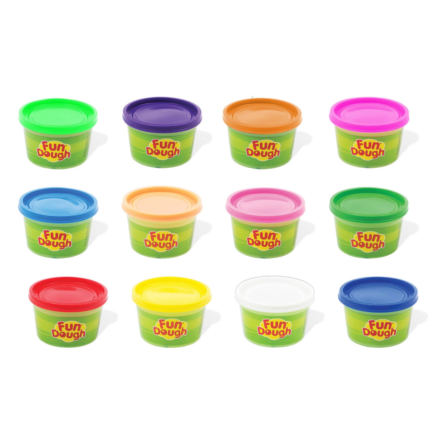 BOX OF COLOUR DOUGH SET