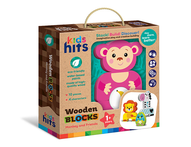 Kids Hits Monkey and Friends