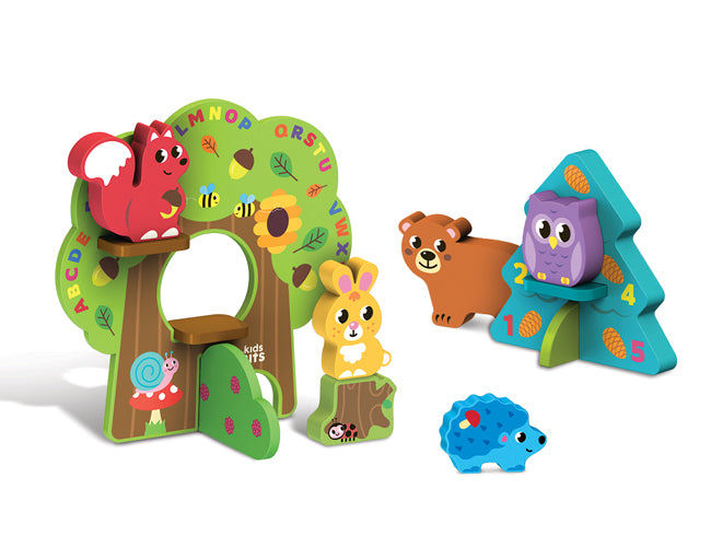 Kids Hits WOODEN Forest Set