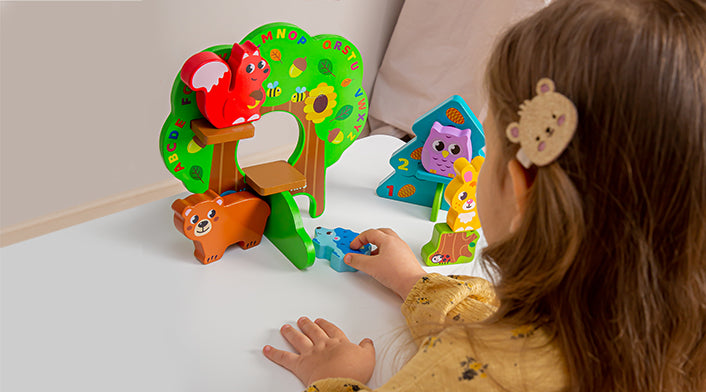 Kids Hits WOODEN Forest Set