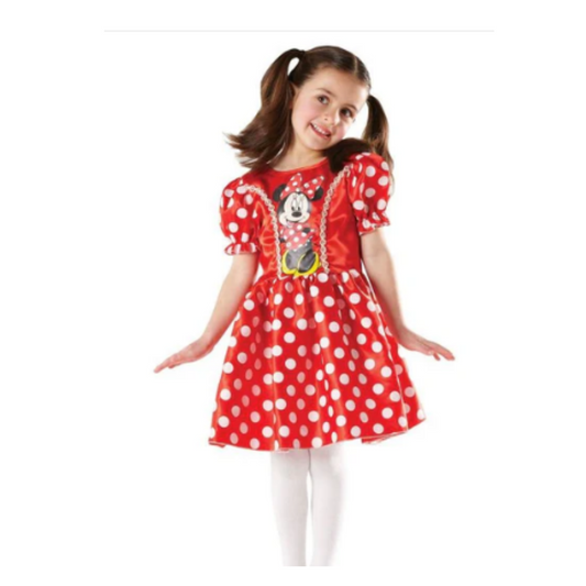 RED MINNIE CLASSIC COSTUME SMALL