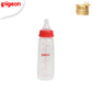 Pigeon Official - RPP Slimneck/Standard Feeding Red Bottle Fast Flow, 240ml (Pack of 4), PP Material