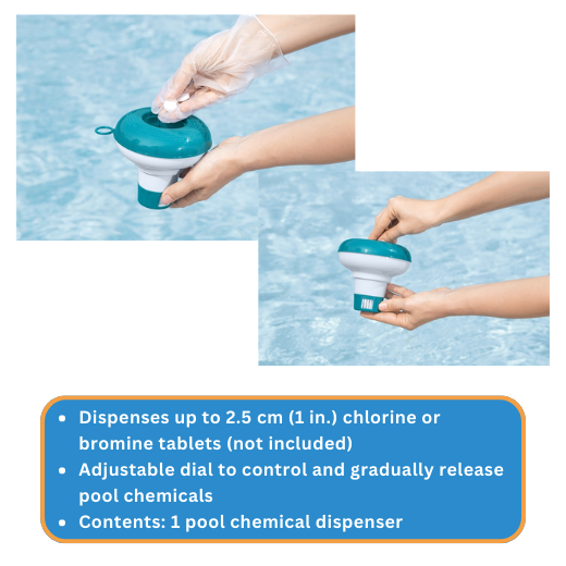 Bestway Flowclear 5"/12.7cm Chemical Floater