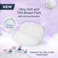 NEW Pigeon Breast Pads with Natural Lanolin (12pcs) - Soothing & Ultra-Absorbent Nipple Care Disposable Nursing Pads, Japan No. 1 Brand