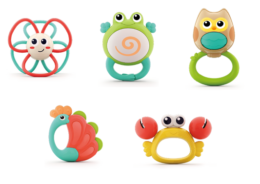 HOLA Animal Orchestra Rattle (5 models assorted)