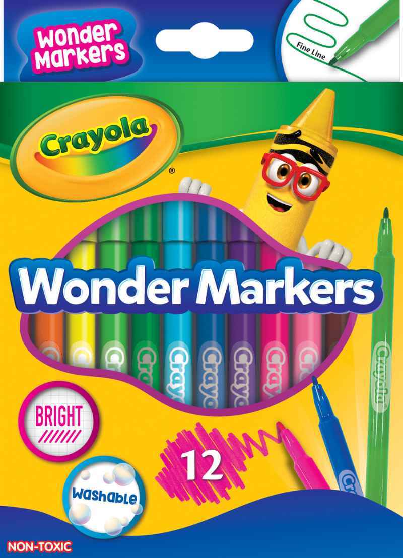Crayola 12 ct Wonder Marker