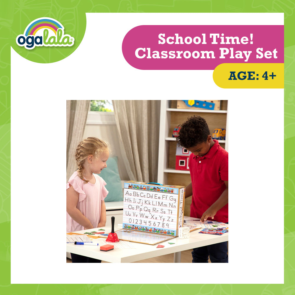 Melissa & Doug School Time! Classroom Play Set