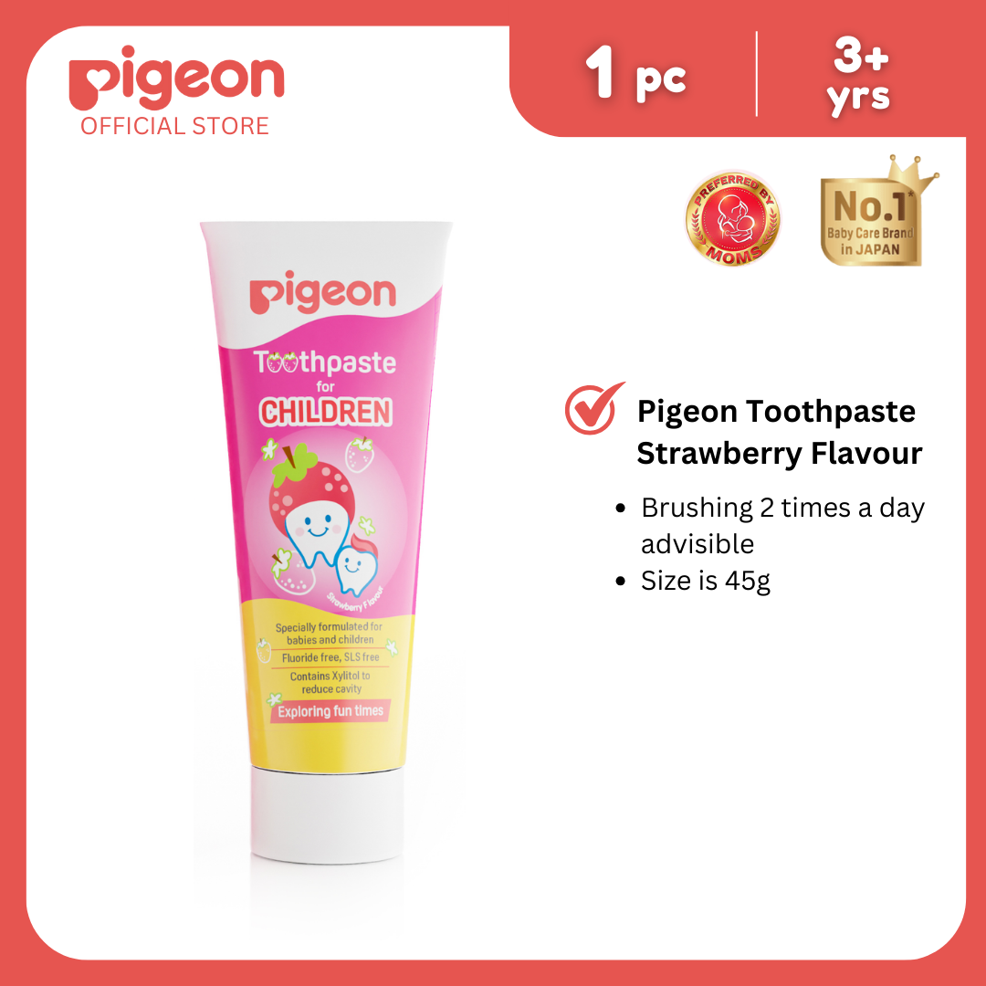 Pigeon New Toothpaste Strawberry