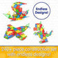 Techno Tiles (240+ pcs)