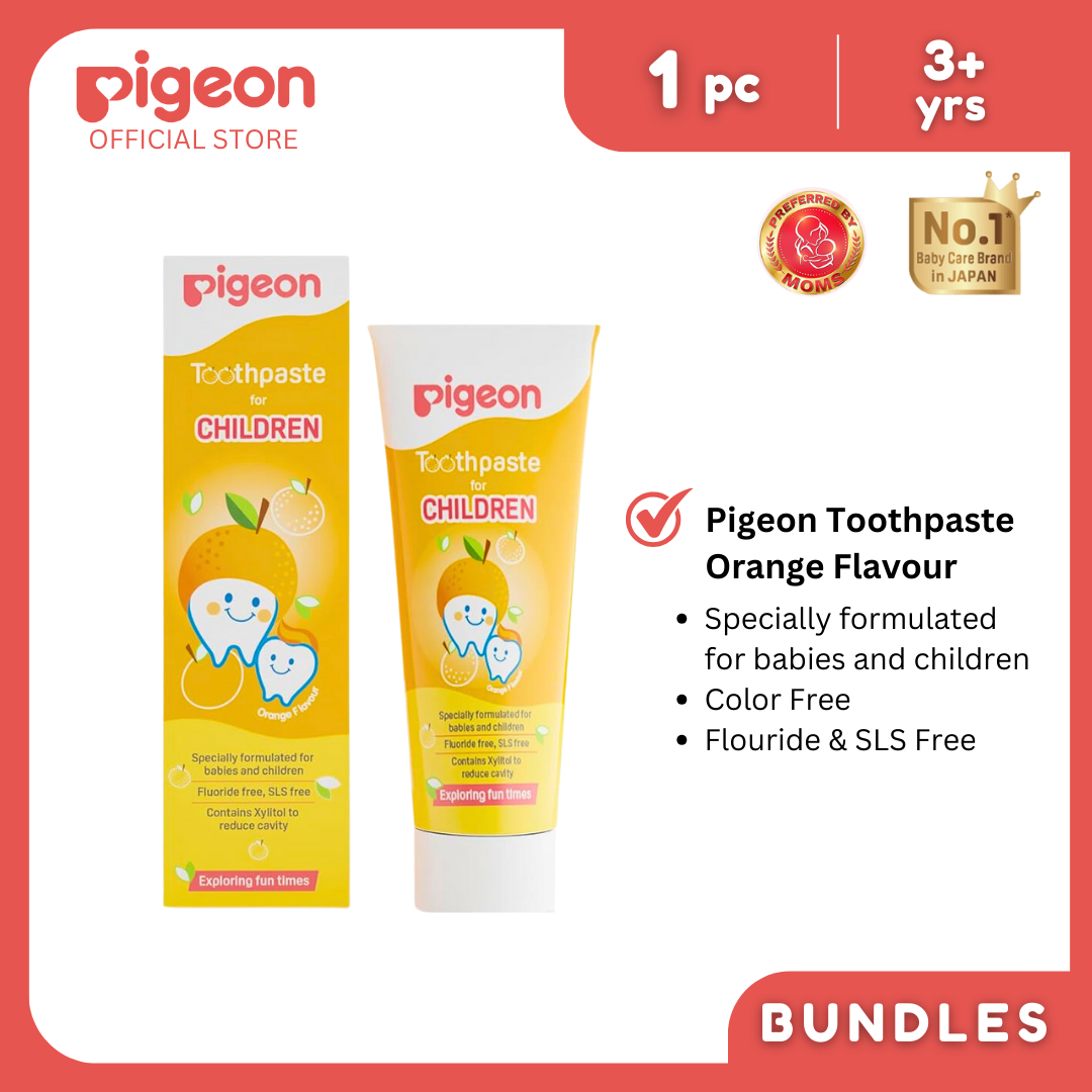 Pigeon New Toothpaste Orange