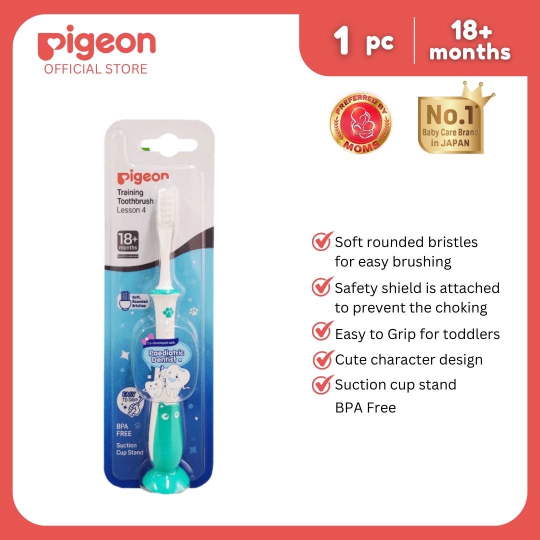 Pigeon Lesson 4 Toothbrush Mint