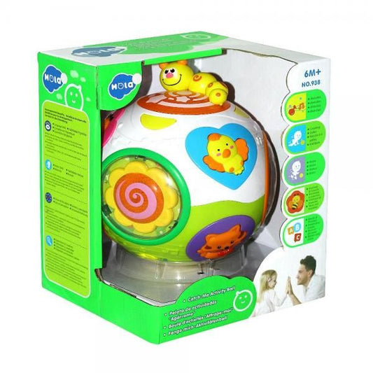 HOLA Catch-Me Activity Ball with Music/Light/Rotation