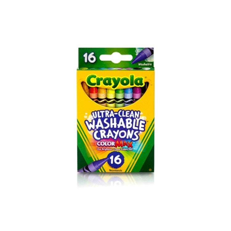 Crayola 16CT W/ CRAYON + 8CT BROADLINE  W/ MARKERS + PENCIL