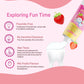 Pigeon Official Toothpaste Strawberry 0+ Months 1pc - 100% Food Grade Ingredients, SLS/Fluoride Free, Safe if swallowed, Gentle on new milk teeth, made with Xylitol agent, Co-developed with Pediatric Dentist, Japan No. 1 Brand