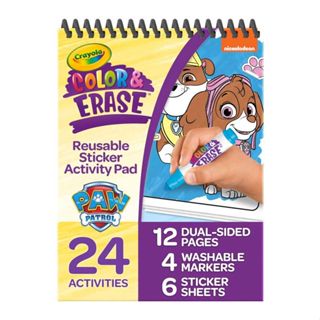 Crayola Color & Erase Sticker Activity Pad - PAW PATROL
