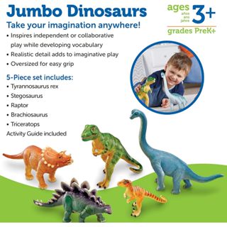 Learning Resources Jumbo Dinosaurs