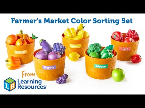 Farmer's Market Color Sorting Set
