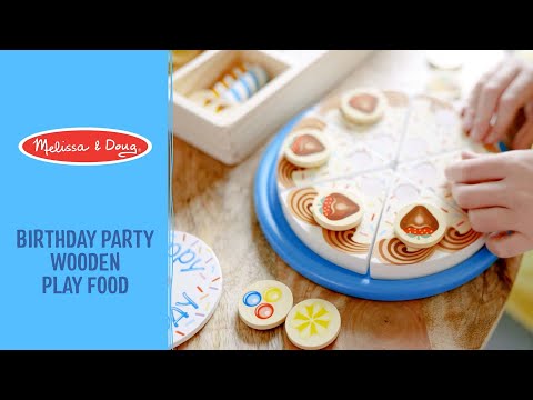 Birthday Party - Wooden Play Food
