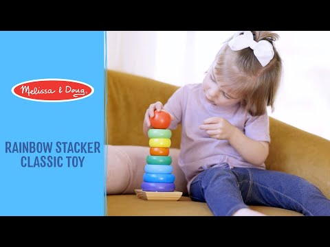 MELISSA & DOUG Rainbow Stacker