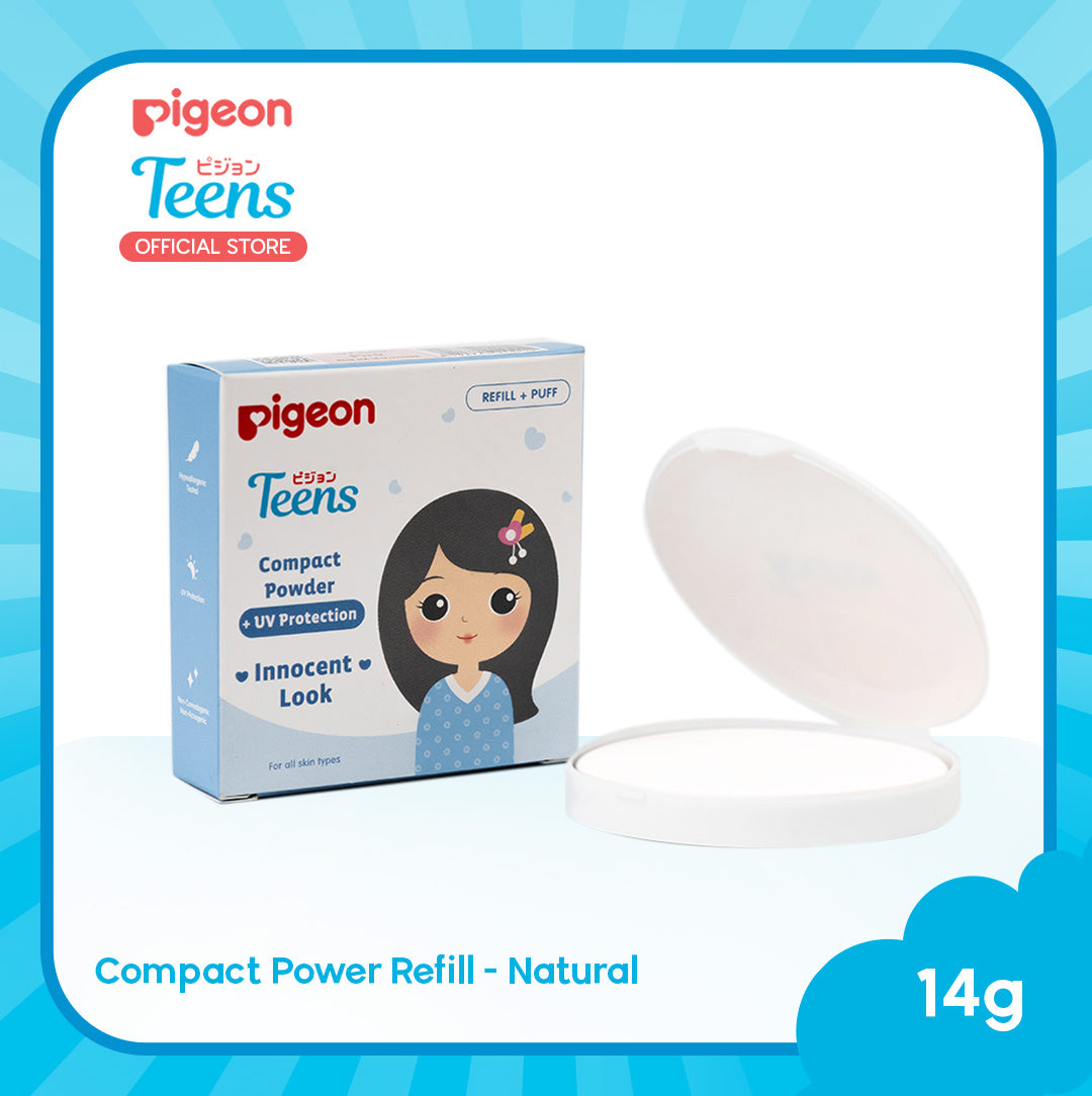 Pigeon Teens Refill Compact Powder + UV Natural