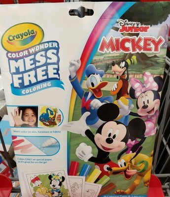 Crayola Color Wonder Foldalope - MICKEY ROADSTER RACERS