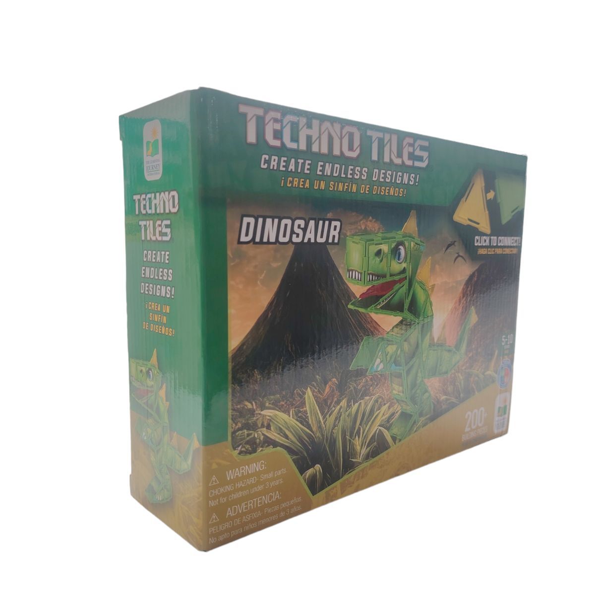 The Learning Journey Techno Tiles - Dinosaur (200+ pcs) (NEW)