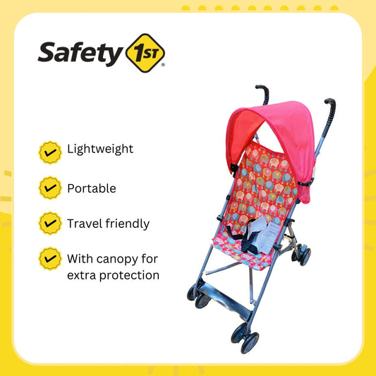 Safety 1st Umbrella Stroller with Canopy - Elephant Train