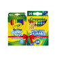 Crayola 24CT WCRY + 10CT Super Tip Washable Marker